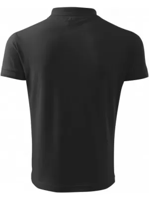 Tricou pentru bărbați cu guler MALFINI PIQUE POLO 203 EVIDENȚIERE ANTRACIT