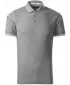 Tricou pentru bărbați cu guler MALFINI PREMIUM PERFECTION PLAIN 251 EVIDENȚIERI GRI ÎNCHIS