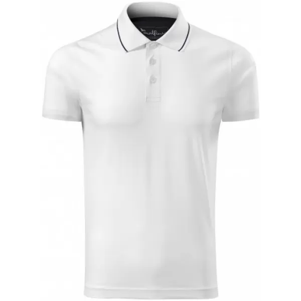  Tricou pentru bărbați cu guler MALFINI PREMIUM GRAND 259 ALB 