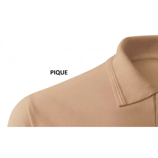  Tricou pentru bărbați cu guler MALFINI PIQUE POLO 203 NISIPOASĂ 