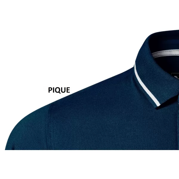  Tricou de damă cu guler MALFINI PREMIUM PERFECTION PLAIN 253 ALBASTRU MARIN 