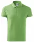 Tricou pentru bărbați cu guler MALFINI COTTON 212 IARBA VERDE