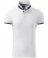 Tricou pentru bărbați cu guler MALFINI PREMIUM COLLAR UP 256 ALB