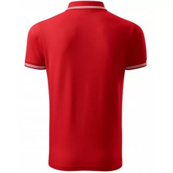  Tricou pentru bărbați cu guler MALFINI URBAN 219 ROŞU 