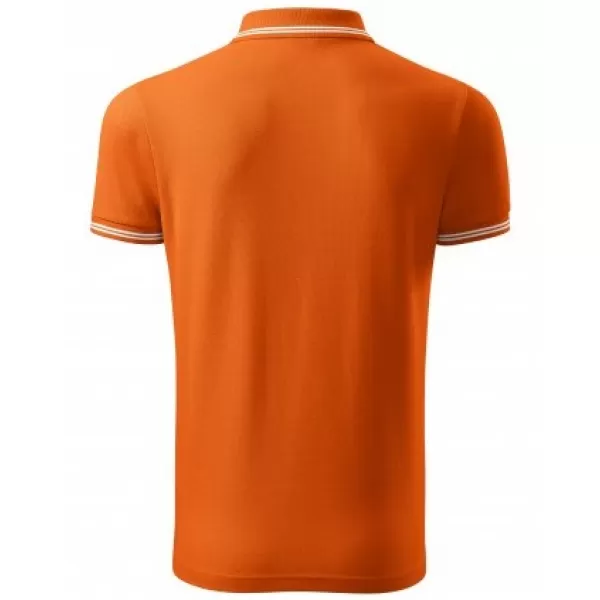  Tricou pentru bărbați cu guler MALFINI URBAN 219 PORTOCALE 