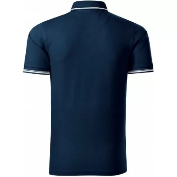  Tricou pentru bărbați cu guler MALFINI PREMIUM PERFECTION PLAIN 251 ALBASTRU MARIN 