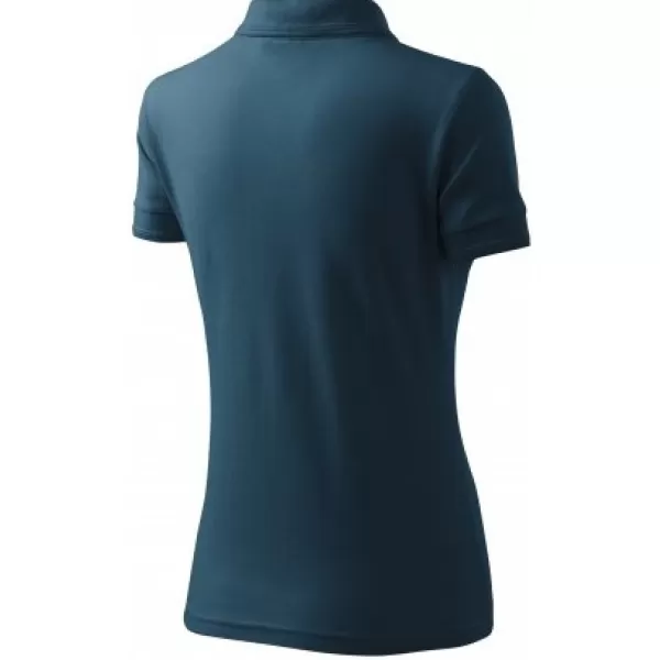  Tricou de damă cu guler MALFINI PIQUE POLO 210 ALBASTRU MARIN 