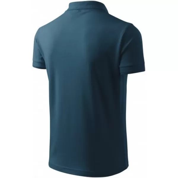  Tricou pentru bărbați cu guler MALFINI PIQUE POLO 203 ALBASTRU MARIN 