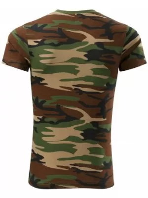 Tricou pentru bărbați MALFINI CAMOUFLAGE 144 MARO DE CAMUFLAJ