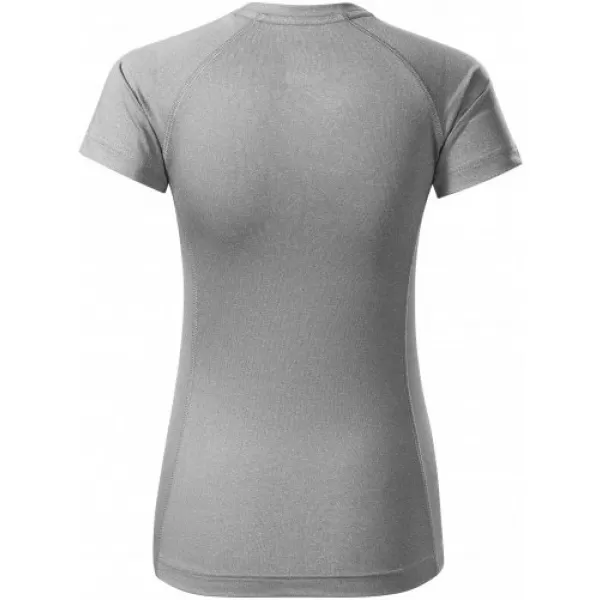  Tricou funcțional de damă MALFINI DESTINY 176 EVIDENȚIERI GRI ÎNCHIS 