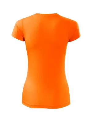 Tricou funcțional de damă MALFINI FANTASY 140 PORTOCALIU NEON
