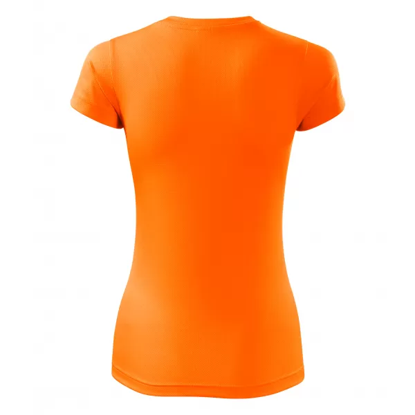  Tricou funcțional de damă MALFINI FANTASY 140 PORTOCALIU NEON 