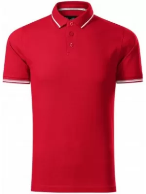 Tricou pentru bărbați cu guler MALFINI PREMIUM PERFECTION PLAIN 251 FORMULA ROSIE