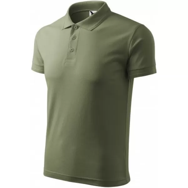  Tricou pentru bărbați cu guler MALFINI PIQUE POLO 203 KAKI 