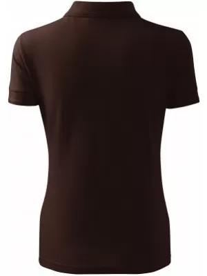 Tricou de damă cu guler MALFINI PIQUE POLO 210 CAFEA