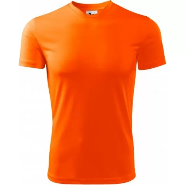  Tricou funcțional pentru bărbați MALFINI FANTASY 124 PORTOCALIU NEON 