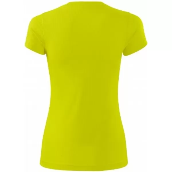  Tricou funcțional de damă MALFINI FANTASY 140 GALBEN NEON 
