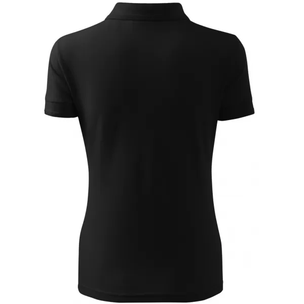  Tricou de damă cu guler MALFINI PIQUE POLO 210 NEGRU 