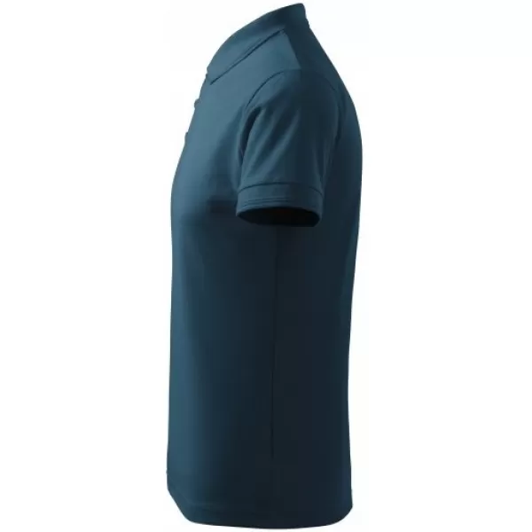  Tricou pentru bărbați cu guler MALFINI PIQUE POLO 203 ALBASTRU MARIN 