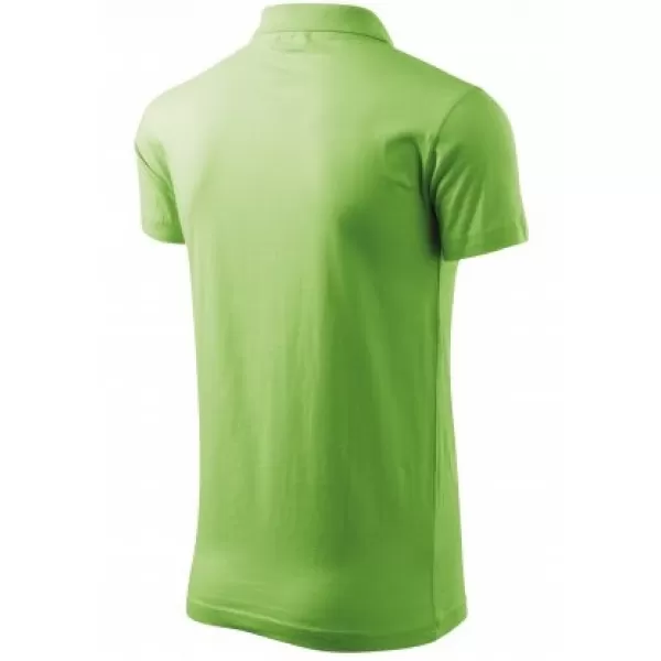  Tricou pentru bărbați cu guler MALFINI SINGLE J. 202 IARBA VERDE 