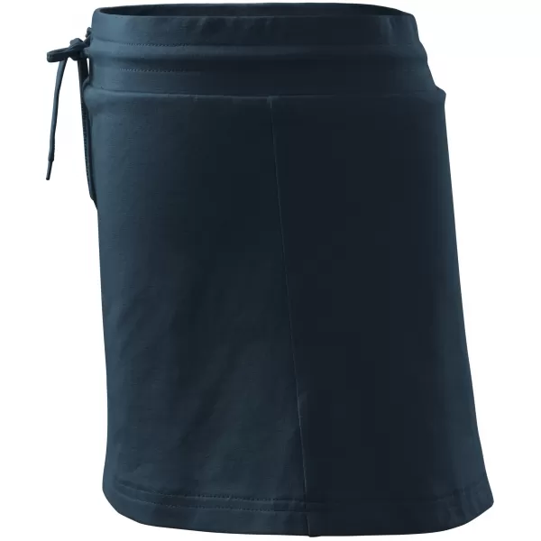  Fusta de dama cu pantaloni scurti MALFINI TWO IN ONE 604 ALBASTRU MARIN 