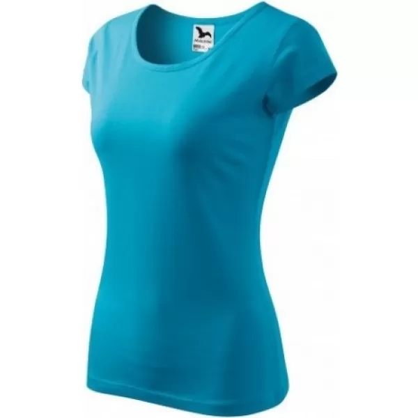  Tricou pentru femei MALFINI PURE 122 TURCOAZ 