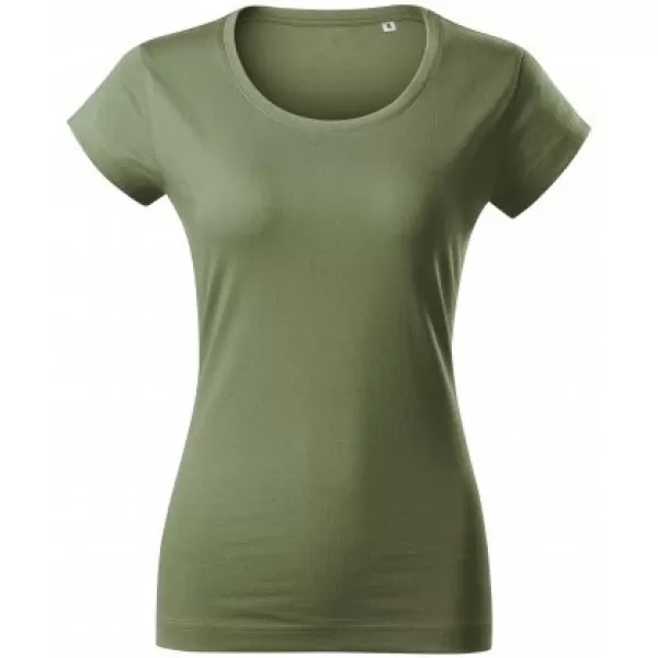  Tricou pentru femei MALFINI VIPER FREE F61 KAKI 