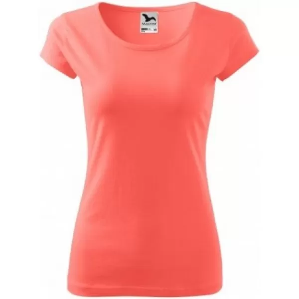  Tricou pentru femei MALFINI PURE 122 CORAL 