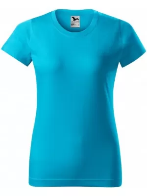 Tricou pentru femei MALFINI BASIC 134 TURCOAZ