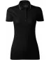 Tricou de damă cu guler MALFINI PREMIUM GRAND 269 NEGRU