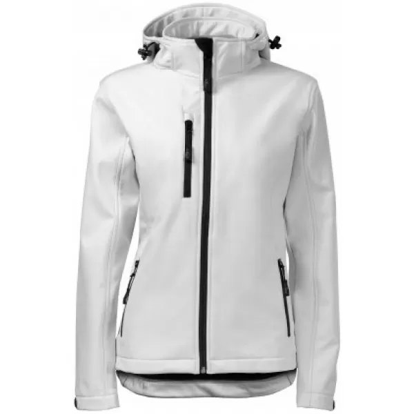  Jachetă softshell pentru femei MALFINI PERFORMANCE 521 ALB 
