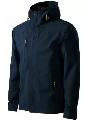 Jachetă softshell pentru bărbați MALFINI NANO 531 ALBASTRU MARIN