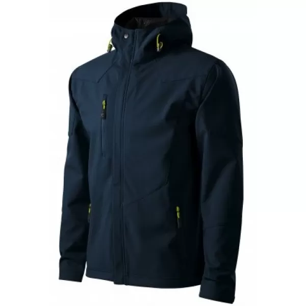  Jachetă softshell pentru bărbați MALFINI NANO 531 ALBASTRU MARIN 
