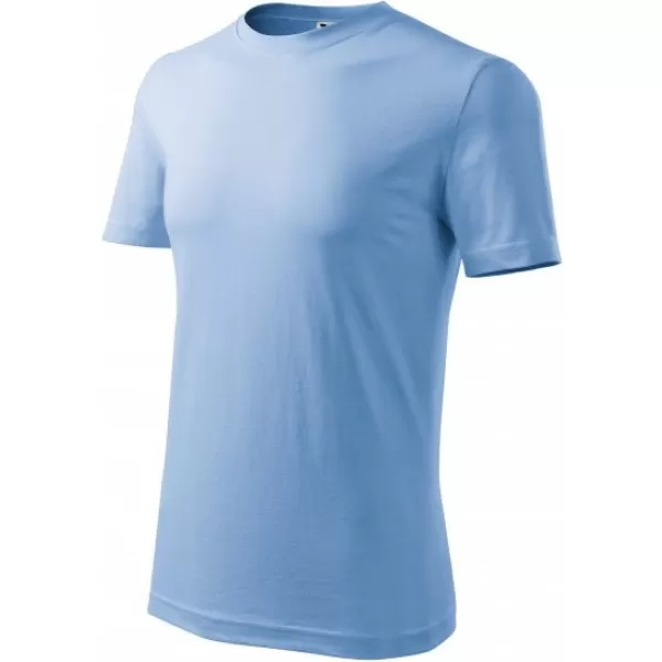  Tricou pentru bărbați MALFINI CLASSIC NEW 132 ALBASTRU CERUL 
