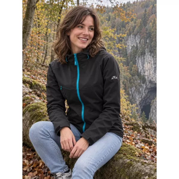  Jachetă softshell pentru femei MALFINI COOL 514 NEGRU 