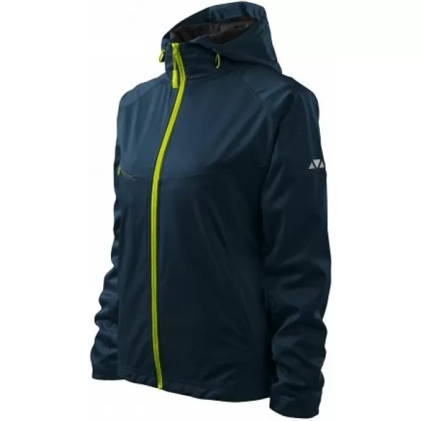  Jachetă softshell pentru femei MALFINI COOL 514 ALBASTRU MARIN 