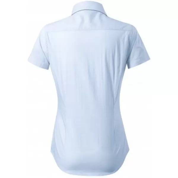  Cămașă de damă cu mâneci scurte MALFINI PREMIUM FLASH 261 ALBASTRU DESCHIS 