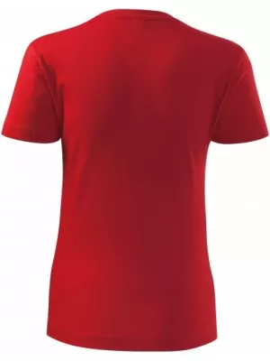 Tricou pentru femei MALFINI CLASSIC NEW 133 ROŞU