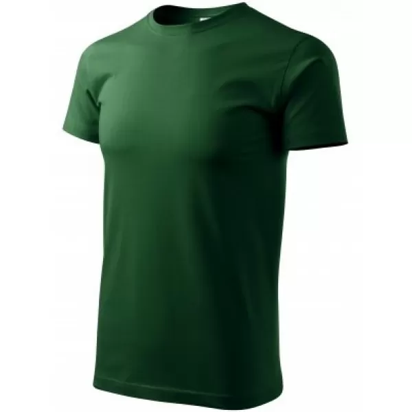  Tricou pentru bărbați MALFINI BASIC 129 VERDE STICLA 
