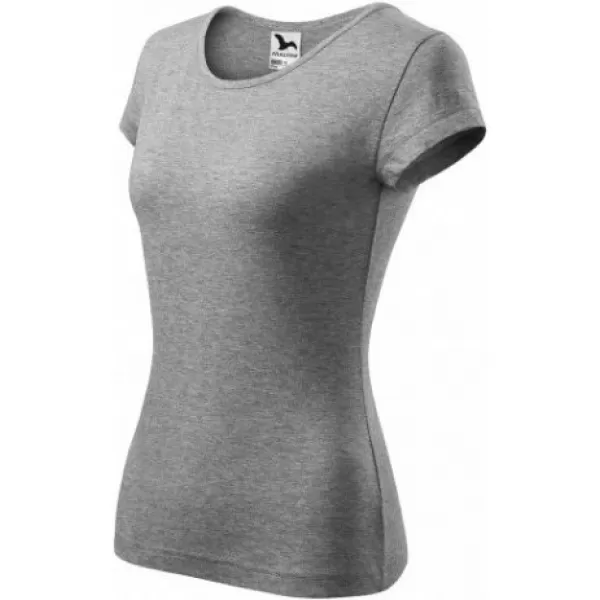  Tricou pentru femei MALFINI PURE 122 EVIDENȚIERI GRI ÎNCHIS 