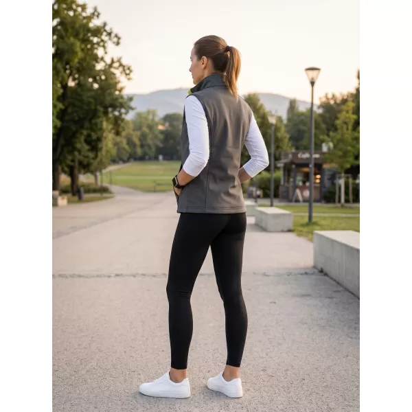  Vesta softshell dama MALFINI VISION 516 GRI OȚEL 