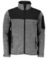 Jachetă/pulover softshell pentru bărbați MALFINI CASUAL 550 KNIT GREY MALFINI PREMIUM