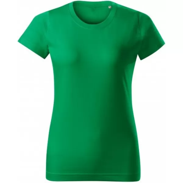  Tricou pentru femei MALFINI BASIC FREE F34 VERDE MEDIU 