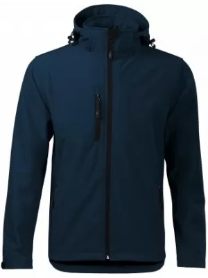 Jachetă softshell pentru bărbați MALFINI PERFORMANCE 522 ALBASTRU MARIN