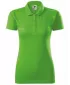 Tricou de damă cu guler MALFINI SINGLE J. 223 VERDE MĂR