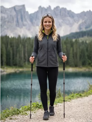 Vesta softshell dama MALFINI VISION 516 GRI OȚEL
