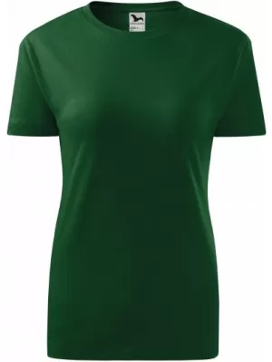 Tricou pentru femei MALFINI CLASSIC NEW 133 VERDE STICLA