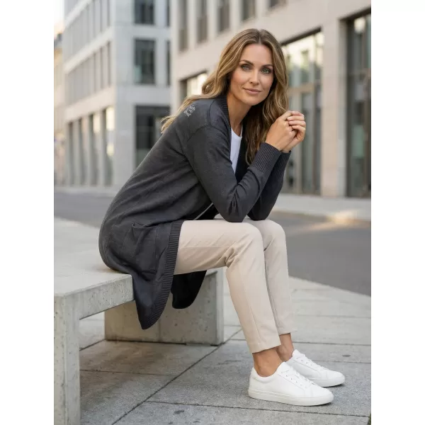  Cardigan de damă ALTISPORT DIARA LPLS088 GRI 