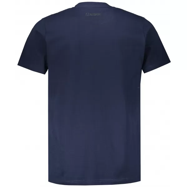  Tricou pentru bărbați ALTISPORT BABER MTSS606 ALBASTRU INCHIS 
