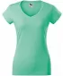 Tricou pentru femei MALFINI FIT V-NECK 162 MENTĂ